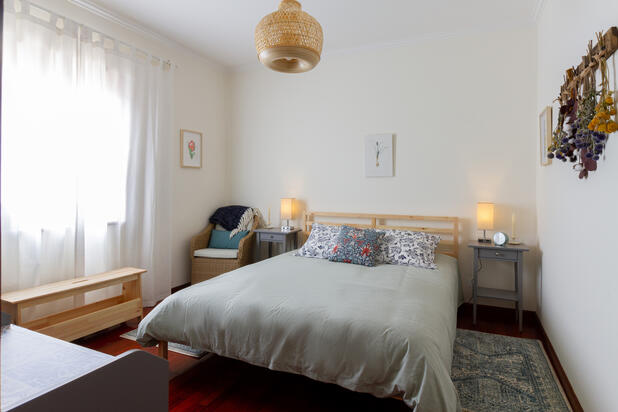 Schlafzimmer Appartment B (Obergeschoss)